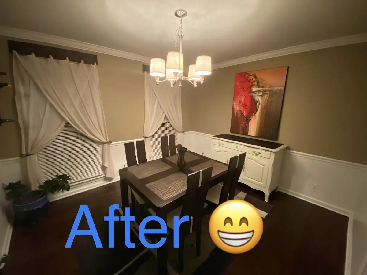 Professional dining room restoration after water damage in Alamo
